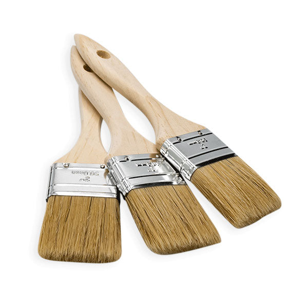 Farmhouse Paint Natural Bristle Brush - {pack of 3}