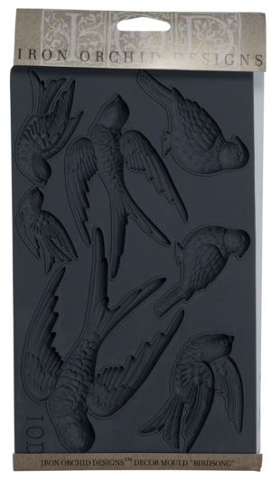 IOD Designs Mould- Birdsong  6