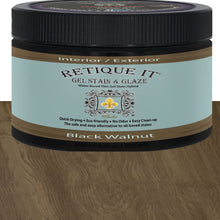 Load image into Gallery viewer, Retique It Water Based gel Stain - Black Walnut 8 oz.
