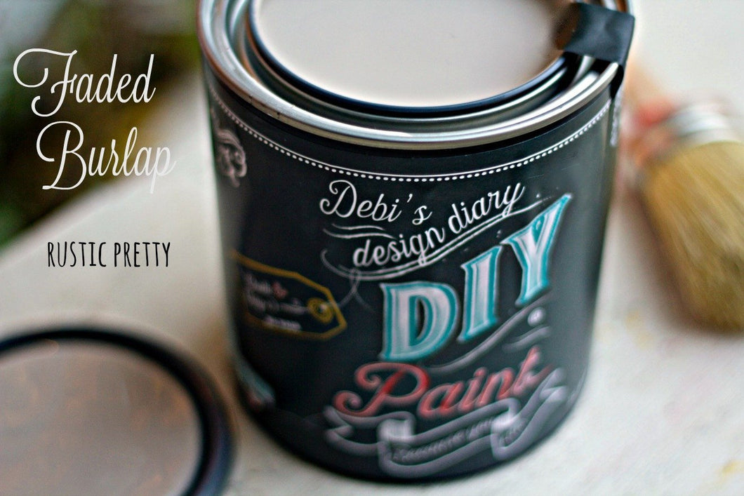 DIY Paint - Faded Burlap