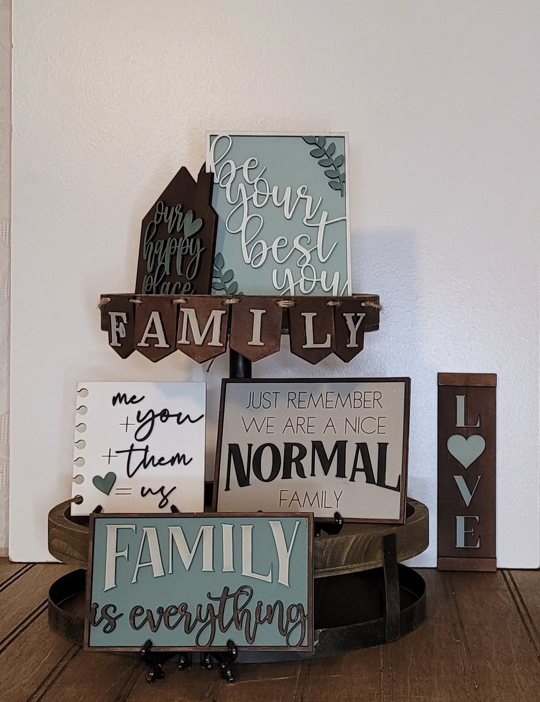 Family Tray Set - Finished