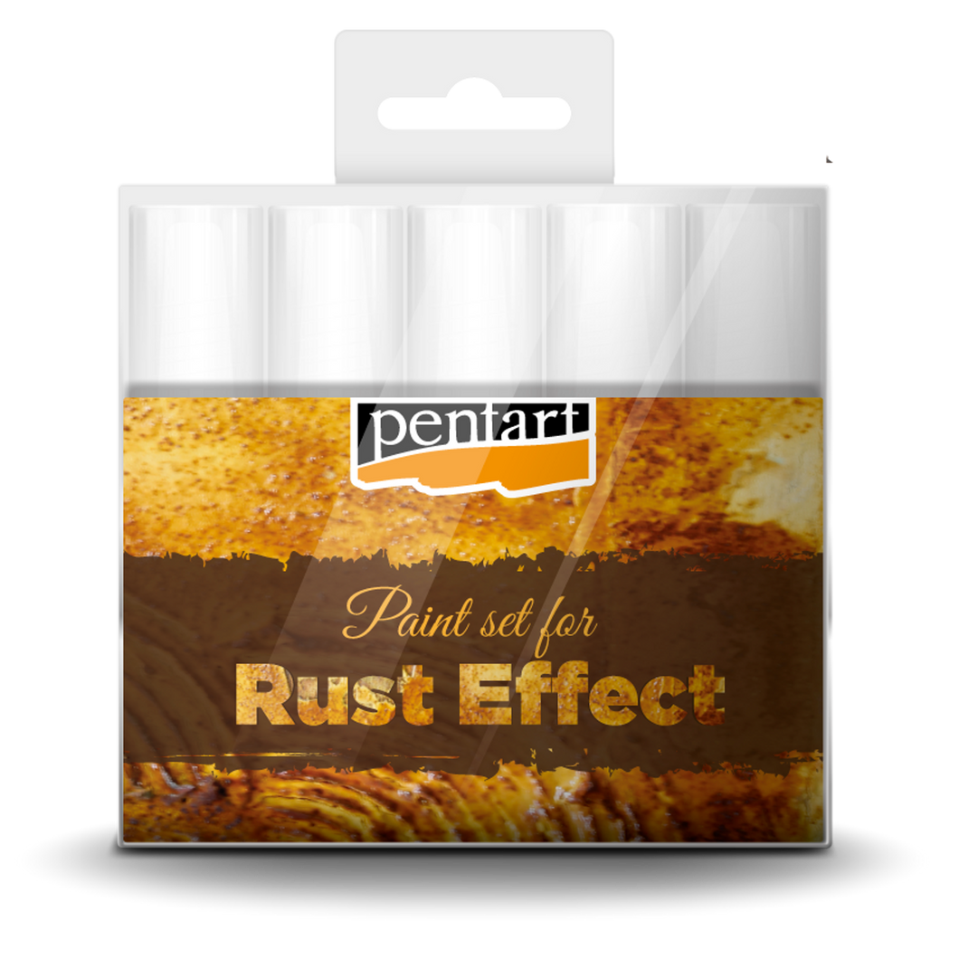 Pentart Rust Effect Paint Set