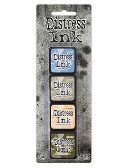 Ranger Ink - Mini Distress Ink Kit - Set of 4