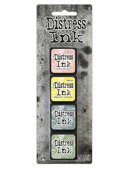 Ranger Ink - Mini Distress Ink Kit - Set of 4