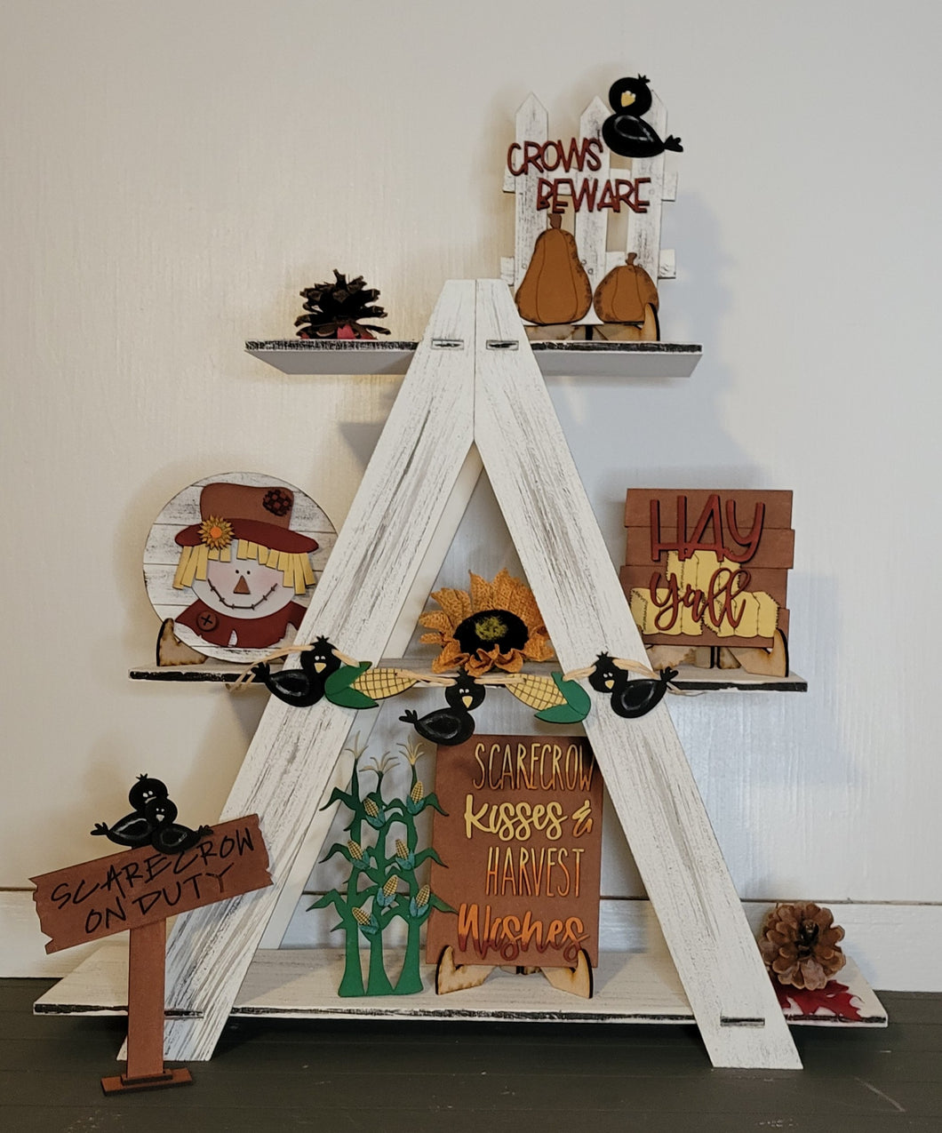 Scarecrow Tray Set - Finished