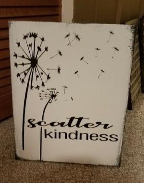 Wood Signs -  Scatter Kindness